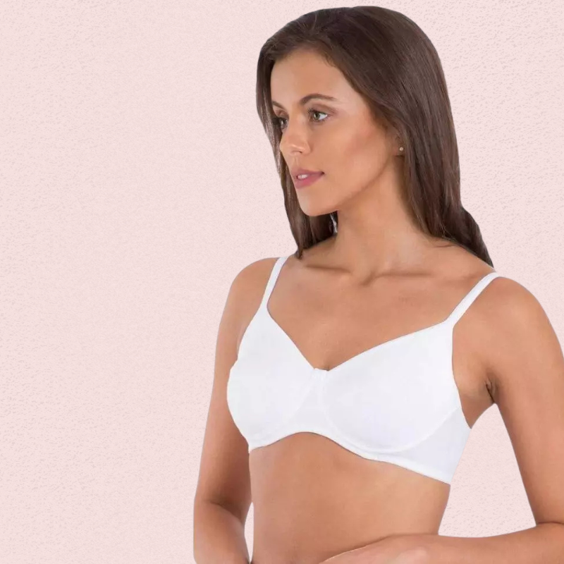 Breathable Cotton Non-Wired Bra (Pack of 2)
