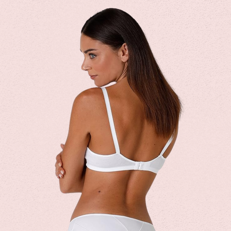 Non-Wired Full Coverage Cotton Bra (Pack of 2)