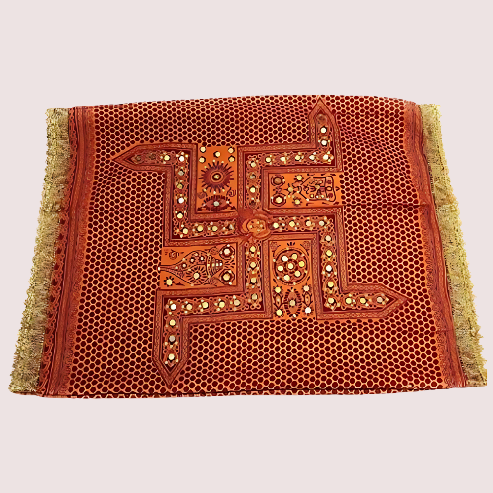 Fashion & Heritage Women’s Solid Cotton Pichora – Elegant Dupatta