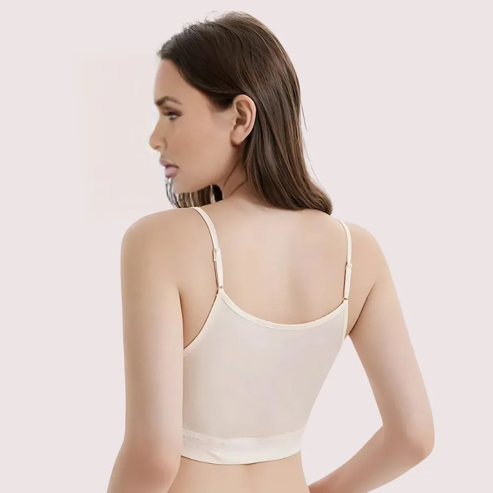 2-Pack Soft Light Sports Bras for Young Girls
