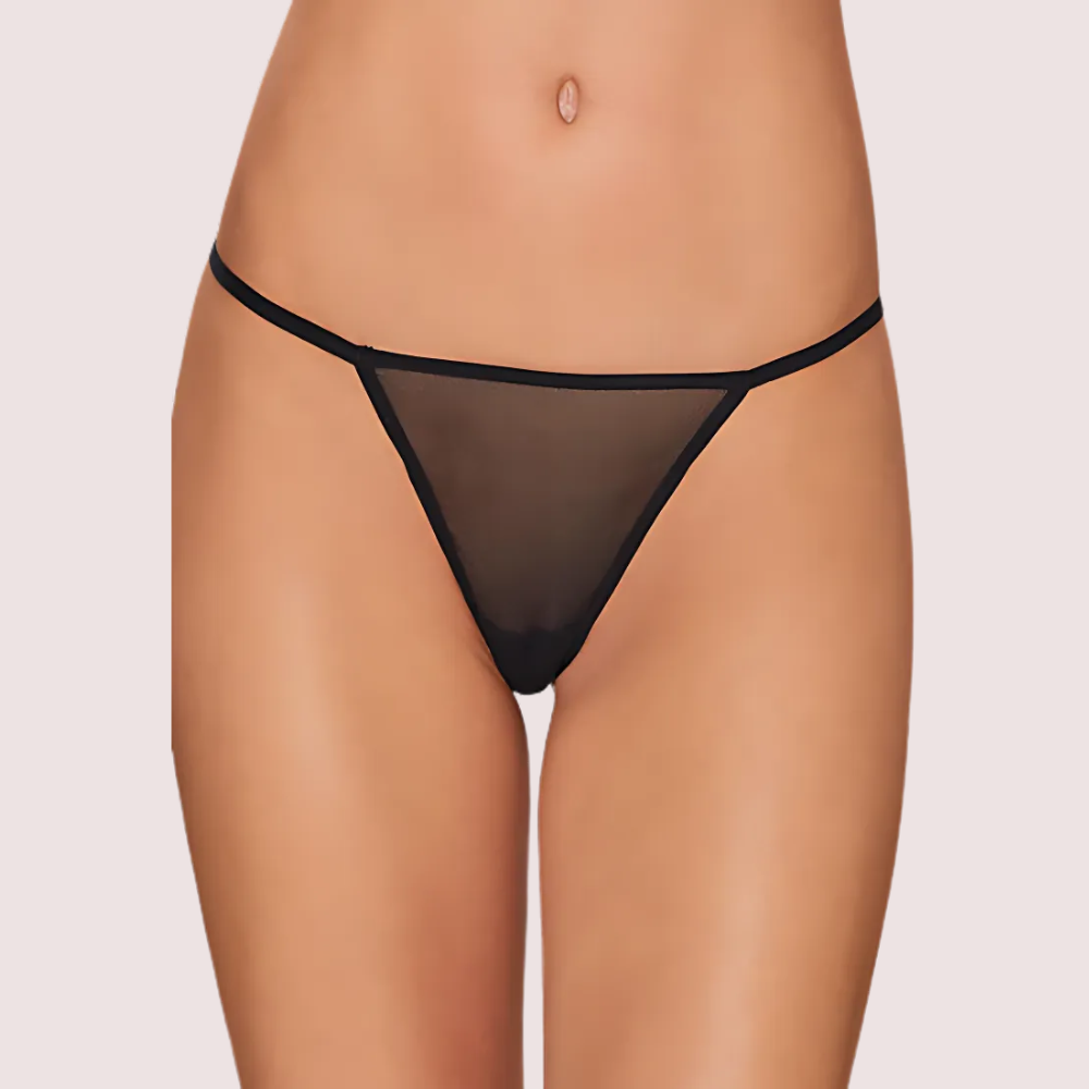 Ladies Delicate Pk Of 2 See Through G-Strings